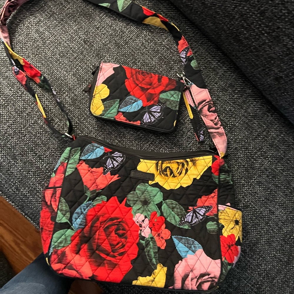 Vera Bradley bag with matching wallet